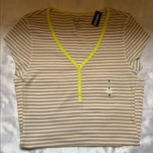 Old Navy | Women’s Size M Button-Up Striped Shirt